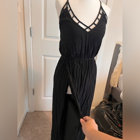 Urban Outfitters / Ecote Slit-leg Romper, Size S - Picture 3 of 4